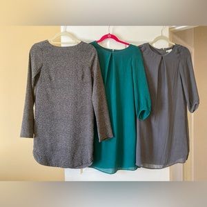 Three H&M dresses, like new, size 2